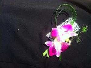 boutonniere orchid 