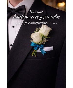Boutonnieres y panuelos 