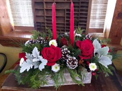 Box of Christmas Cheer arrangement