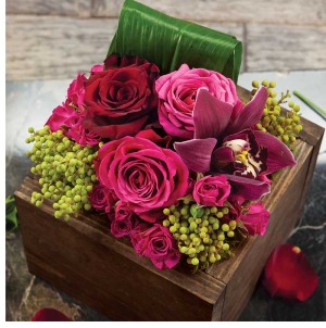 Box of Love Rose Arrangement
