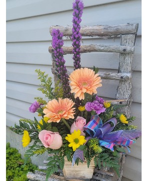 Box of posies Vase Arrangement 