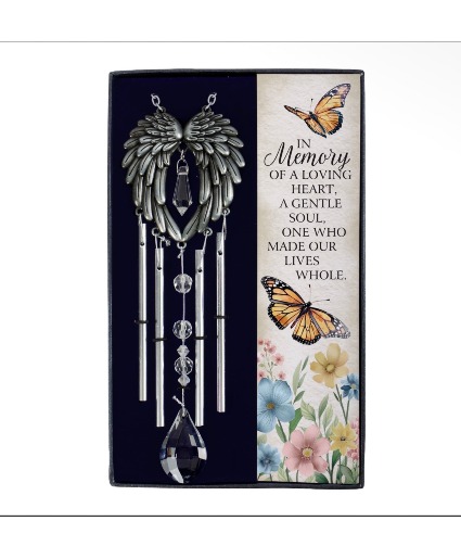 Boxed memorial windchime Windchime