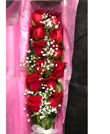 Boxed Roses Boxed
