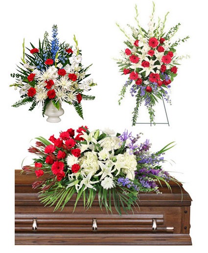 Brave Memorial 3 Piece set sympathy 
