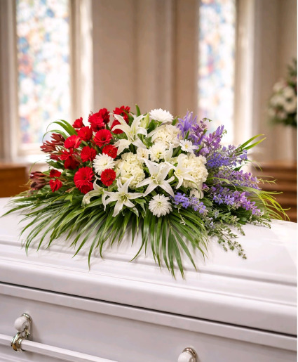 BRAVERY CASKET SPRAY