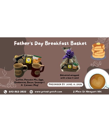 Breakfast Basket  Gourmet Basket in Newport, NH | PETAL PATCH