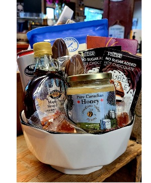 Breakfast to Go Gift basket