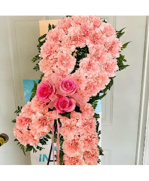 Breast Cancer Funeral Flower Funeral