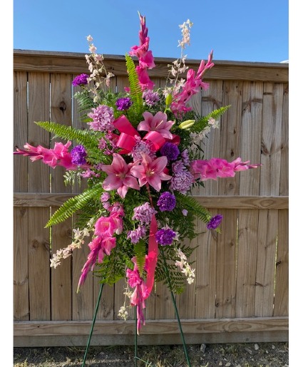 Wild Standing Spray Funeral