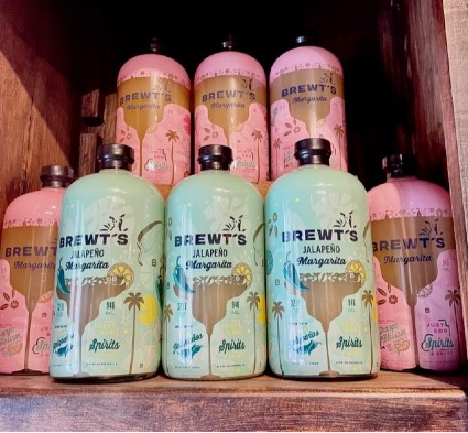 Brewt's Margarita Mixes Strawberry or Jalapeno Lime