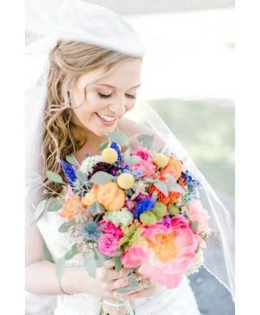 Bridal Bouquet  in Laurel, MT | PLANTASIA FLOWERS, PLANTS & GIFTS