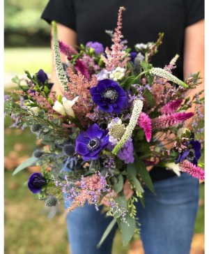 Bridal Bouquet Hand Tied Bridal Bouquet 