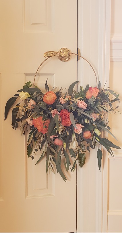 Hoop Bouquet Bridal Bouquet