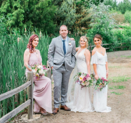 Bridal Party Wedding Flowers 