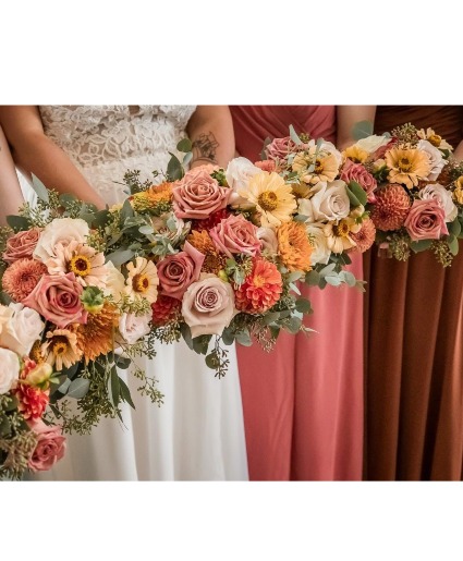 Bridesmaid Bouquet Wedding Party Flowers