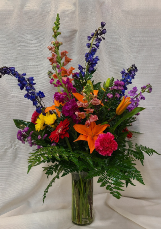 Bright and Beautiful  Fresh arrangement 