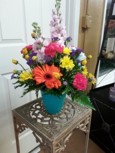 Bright and Bold Fresh arrangement