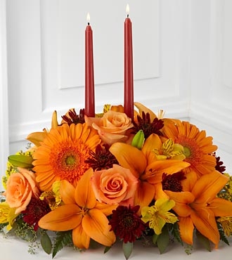 Bright Autumn Center Piece Table 