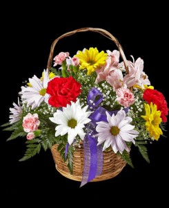Bright Basket Springtime