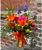 Bright beautiful Mix Mixed Flowers