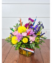 Bright Beginnings Fresh Arrangement 