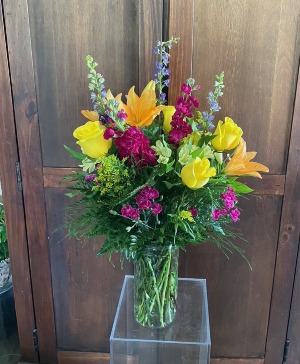 Bright blessings.. Vase Arrangement