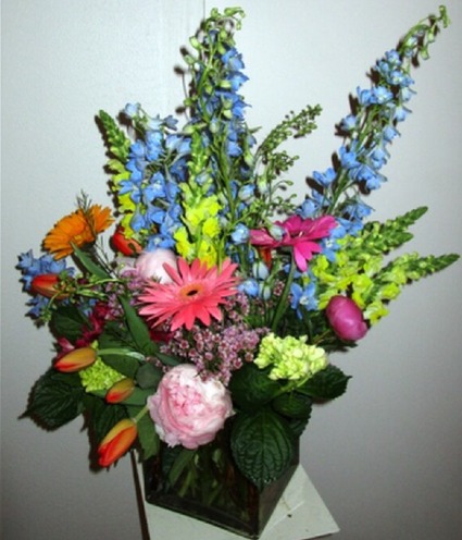 Bright Blossoms Cube 
