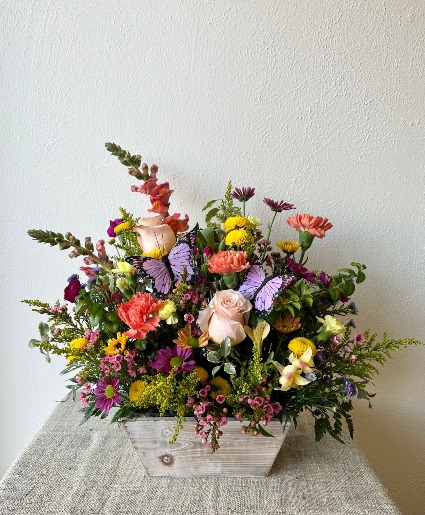Bright Box of Blooms 