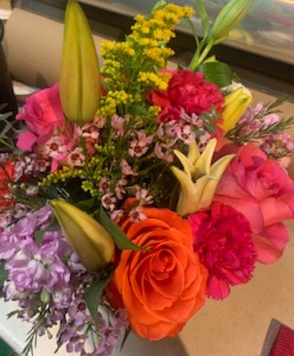 Bright & Cheery Vase or Basket