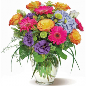 Bright Color Delight Arrangement