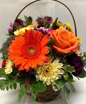 Bright Fall Basket 