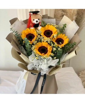 Bright Future Graduation Bouquet 