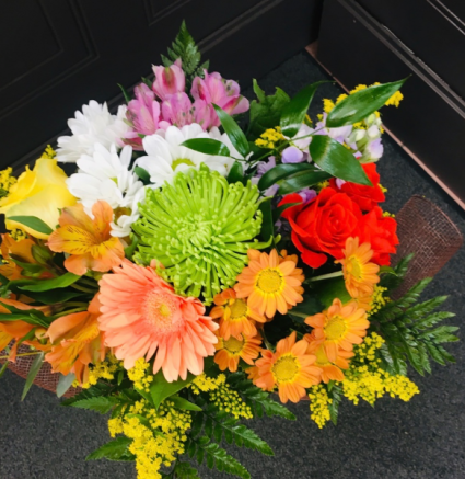 Sunset Meadow Bouquet  No Vase 