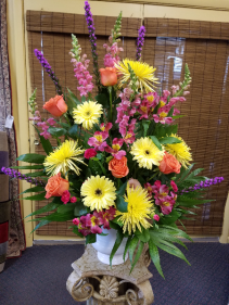 Bright Memories Funeral Arrangement