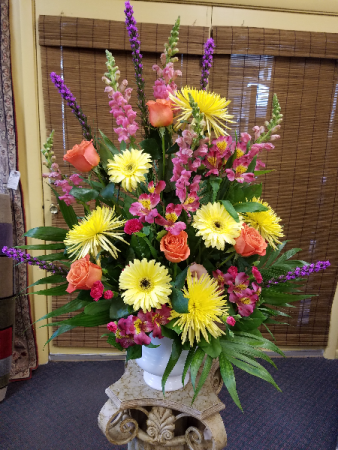 Bright Memories Funeral Arrangement
