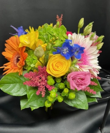 Bright Mix  Hand-Tied Bouquet in Denison, TX | JUDY'S FLOWER SHOPPE
