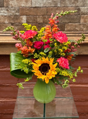 Bright Mix with Sunflowers - Designer's Choice 
