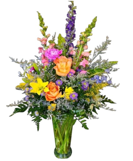 Bright Mixed Vase  