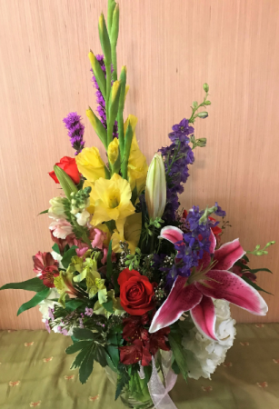 Bright Morning Star Vase Arrangement