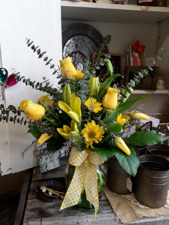 Bright on Vase