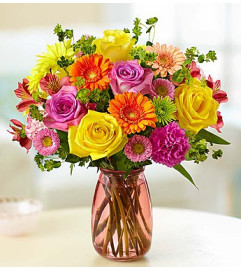 BRIGHT SPRING DAY Vase Arrangement