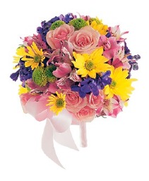 Bright Spring TF166-5 Bridesmaid Bouquet