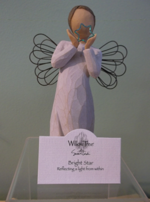 "BRIGHT STAR" WILLOW TREE ANGEL