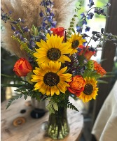 Bright Summer Mix Vase Arrangement 