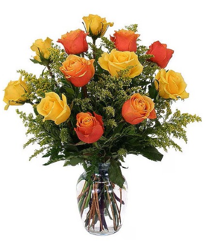 Bright Summer Vase arrangement