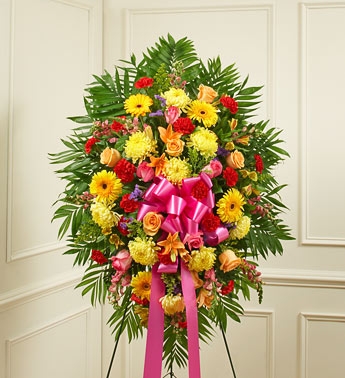 Bright Sympathy Standing Spray 