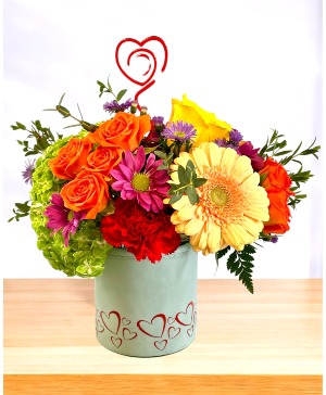 Garden Sweets Vase Arrangement