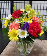 Bright Vase  Arrangement