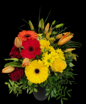 Brighten Their Day vase arrangement