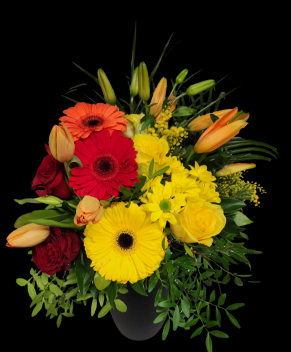 Brighten Their Day vase arrangement